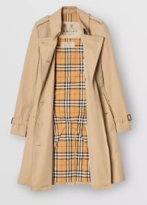 Stand Collar Button Front Coat